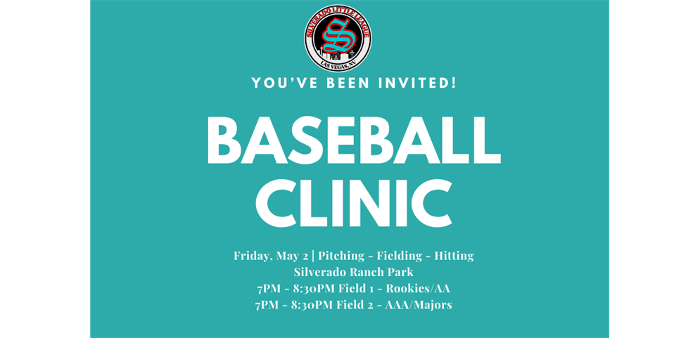 Baseball Clinic Friday